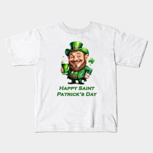 Happy St Patrick's Day Kids T-Shirt